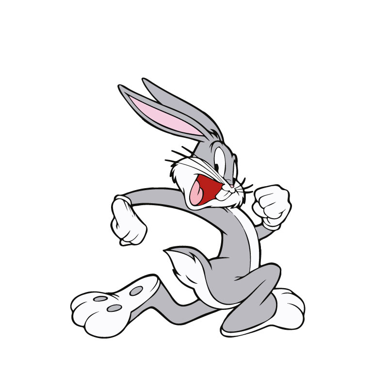 Bugs Bonny- Looney tunes – Stickers Med